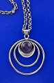 Necklace with amethyst