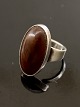 N E From 
sterling silver 
vintage ring 
size 55 with 
amber Danish 
Design 1.5 x 
2.6 cm. item 
no. 505437