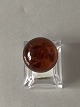 Elegant ladies 
ring with amber 
in silver
Stamped 925
Str 52
Nice and well 
maintained 
condition