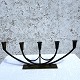 Candlestick, 5 arms, 48cm wide, 17.5cm high, Stamped: Ildfast (Fireproof) *Nice with a few ...
