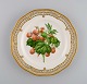 Royal 
Copenhagen 
Flora Danica 
fruit plate in 
openwork 
porcelain with 
hand-painted 
berries and ...