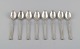 Hans Hansen 
silverware no. 
7. Eight art 
deco silver 
(830) 
teaspoons. 
1930s.
Length: 11.5 
...