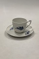 Royal 
Copenhagen 
Juliane Marie 
Coffee Cup and 
Saucer No 
12043. 
Cup measures 
10 cm dia (3 
...