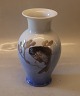 2435-2665 RC Vase with fish and seaweed 17.7 cm Royal Copenhagen In mint and nice condition