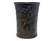 Just Andersen diskometal, vase.Design number 2337.Height 13.2 cm. Excellent ...