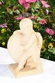 Svend Lindhart figure in terracotta. Amor, height 15.5 cm. 6 1/8 inches. Signed. Svend Lindhart ...