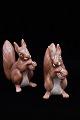 Bing & Grondahl 
porcelain 
figurine of a 
squirrel.
H:14 cm. B&G 
2474.
(2 pieces 
available) Is 
...