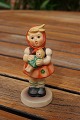 Goebel figurine or Hummel figurine No 239/B 1967.Girl singing with a dollH 3.5 inches or 9cm
