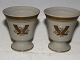 Royal 
Copenhagen Gold 
Horn (Guldhorn) 
Pattern, 
Eggcups.
Factory First.
Measures 6 ...