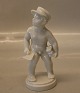 1189 Bricklayer (DJ) 14 cm, Blanc de Chine Dahl Jensen Marked with the Royal Crown and DJ ...