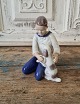 B&G Figure - 
Boy with dog 
No. 2334, 
Factory first 
Height 13 cm. 
Design: Vita 
Thymann
Stock: 2