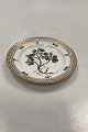 Royal 
Copenhagen 
Private Painted 
Flora Danica 
Cake Plate No 
3552 
Latin Name: 
Salix ...