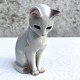 Bing & 
Grøndahl, 
Sitting white 
cat #2453, 13cm 
high, 8cm wide, 
2nd sorting, 
Design Ingeborg 
...