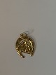 Horse shoe in 
14 karat gold
Stamped 585
Height 20.27 
mm approx
Thickness 0.68 
mm approx
Nice ...