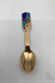 A. Michelsen 
Gilded Sterling 
Silver 
Christmas Tea 
Spoon 1990
Measures 11cm 
/ 4.33 inch