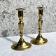 Brass Candlestick set, 19 cm high, 10 cm wide, *Nice condition*