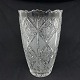 Height 30 cm.Diameter 18 cm.Unusual closely cut vase in crystal glass from the 1960s.It ...