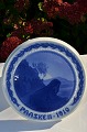 Bing & Grondahl porcelain. B&G easter plate from year 1910. Diameter 18.5 cm. 7 1/4 inches. 1. ...
