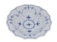 Royal 
Copenhagen Blue 
Fluted Plain, 
large angular 
bowl.
The factory 
mark tells, 
that this was 
...