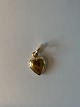 Heart pendant 
14 carat Gold
Stamped 585
Height 15.75 
mm approx
Nice and well 
maintained 
condition