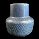 Eva Stæhr-Nielsen for Saxbo;A vase decorated with a blue and olie green glaze #239. ...