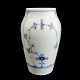 Royal Copenhagen,Blue Fluted porcelain;A vase #384. First. H. 13 cm. Diam. 8 cm.Top ...