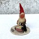 Retro, Pine 
Cone / rubber 
head Santa 
Claus tableau, 
With cat, mouse 
and porridge, 
Christmas ...