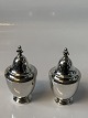 Georg Jensen 
Salt and pepper 
set in Sterling 
Silver
Stamped #658
Height 8 cm 
approx
Nice and ...