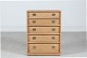 Henning KochSmall dresser made of oakwith 5 drawers and brass handlesManufacturer: ...