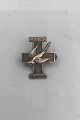 A. Dragsted Sterling Silver Brooch "Actuosa Provolo" SPCA "Svalen" Measures 2.3 cm x 1.9 cm(0.90 ...