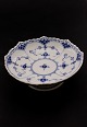 Royal 
Copenhagen blue 
fluted bowl on 
foot. 1/511 
1.sorting 
subject no. 
513251