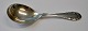Silver sugar spoon, lily pad no. 1, Georg Jensen, 20th century, Copenhagen, Denmark. Stamped. ...