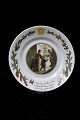 Royal 
Copenhagen 
"Peters 
Christmas" 
plate with 
Christmas motif 
no.8. Dia.: 
19cm. Design by 
...
