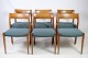 Set of six 
dining room 
chairs, Model 
77, designed by 
Niels Otto 
Møller in 
rosewood 
manufactured 
...