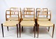 Set of six 
dining chairs, 
Model 79, 
designed by 
Niels O. Møller 
in rosewood 
from Denmark 
1960s. ...