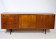 Sideboard in teak wood in Danish design from around the 1960s. On the left side, it has four ...
