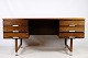 Desk, designed by Kai Kristiansen in rosewood from around the 1960s. The desk has six drawers on ...