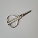 Grape scissors 
in silver and 
steel from Cohr
Stamp: Cohr - 
830s
With patina on 
the steel ...