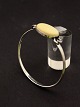 N E From Sterling Silver Vintage Bangle 5.8 x 5.5 with Ivory Item No. 514380