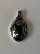 Pendant in silver with blood stoneStamped 925 pHeight 35.99 mm approxNice and well ...