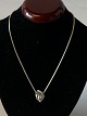 Necklace in silverStamped 925 pLength 42 cm approxNice and well maintained condition