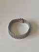 Bracelet in 14 carat white goldStamped 585Thickness 1.86 mm approxLength 18 cm cmWidth ...