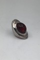 Georg Jensen Sterling Silver Ring No. 242 Amber Henning Koppel  Measures 4.7 cm (1.85 inch)Ring ...