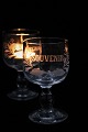 Old French 
Souvenir wine 
glass with 
engraved 
lettering 
Souvenir.
H: 13 cm. 
Dia.: 7.5 ...