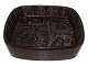 Royal 
Copenhagen 
Baca, small 
dark brown 
square dish.
Designed (and 
signed) by 
artist Nils ...