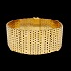 A bracelet in 14k gold. Clasp with two safety catches.L. 18,2 cm. W. 24 mm.Stamped "ECL ...