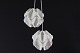 Le Klint and Poul ChristiansenA pair of pendants model 175 smalldesigned by Poul ...