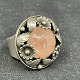 Ring size 55.Hall marked Sterling Denmark N. E. From 925 S.Beautiful ring with pink ...