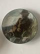 Collector's series Skagen painters Plate no. 7P.S. Krøyerhunter with dogMeasures 19 cm ...