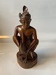 Wooden figure
Height 29.5 cm 
approx
Stamped bottom 
klunc kunc bali
In and 
well-maintained 
...